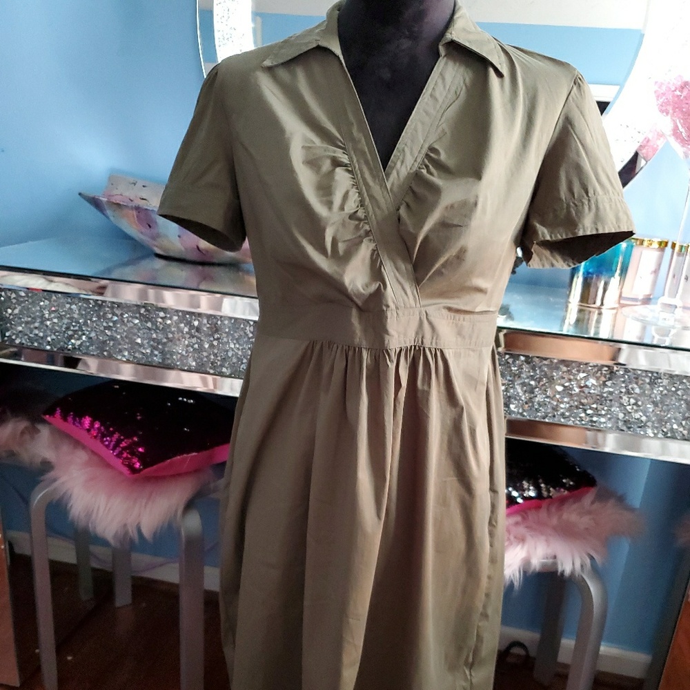 Green Maternity Dress